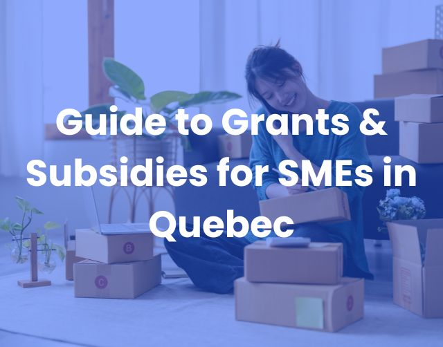 Guide to Grants & Subsidies for SMEs in Quebec MicroCapital